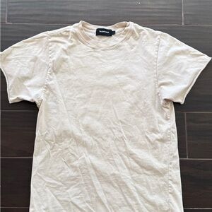 TALENTLESS Cream Short Sleeve Tee